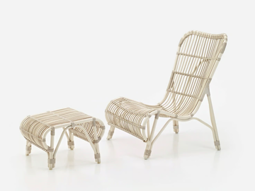 LUCY - Wicker garden armchair by Vincent Sheppard - view 3